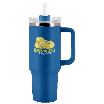 Discover Python Pet Banana Ball Python Whisperer10 Tumblers 40 oz With Handle