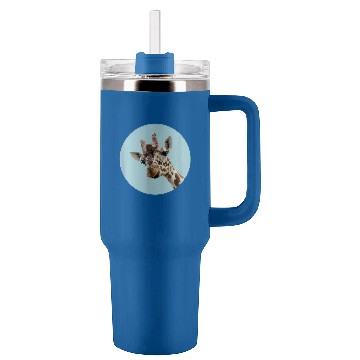 Discover Giraffe Pet Face Baseball Tees Tumblers 40 oz With Handle