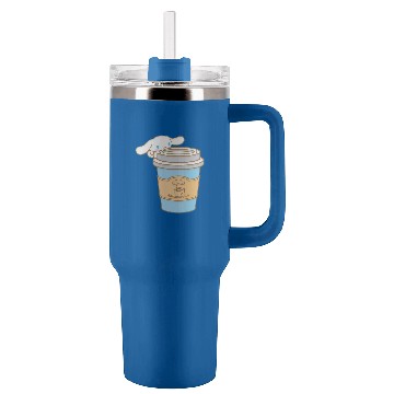 Discover Coffee Fun Cinnamoroll Cup of Coffee To Go Swea Tumblers 40 oz With Handle