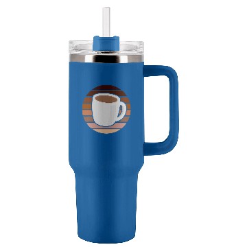 Discover Coffee Fun Retro Coffee Lover Ok But First Coffee 1 Baseball Tees Tumblers 40 oz With Handle