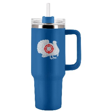 Discover Turkey Hunting Thanksgiving Dinner targets Turkey Hunter Baseball Tees Tumblers 40 oz With Handle