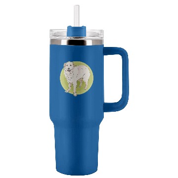 Discover Great Pyrenees Dog Owner Pyrenees Tumblers 40 oz With Handle