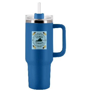 Discover Virginia Cicada Invasion 2 Tumblers 40 oz With Handle
