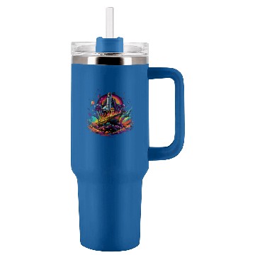 Discover Space Shuttle Science Astronomy 27 Tumblers 40 oz With Handle