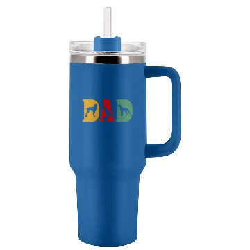 Discover Mens German Shorthaired Pointer dog vintages DAD RETRO Tumblers 40 oz With Handle