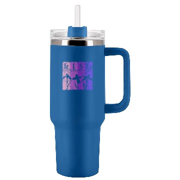 Discover Irises Periodic Table Elements Florist Irises Flowers Lover Zip Tumblers 40 oz With Handle