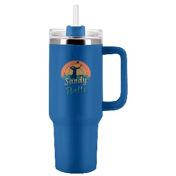 Discover Sandy Balls for a Beach Volleyball Player Tumblers 40 oz With Handle