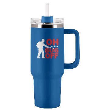 Discover Oh Bug Off  Exterminator  Pest Control Tumblers 40 oz With Handle