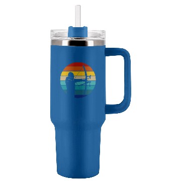 Discover vintages Archery Baseball Tees Tumblers 40 oz With Handle