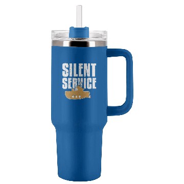 Discover Funny Silent Service UBoat Submarine Submariners Baseball Tees Tumblers 40 oz With Handle