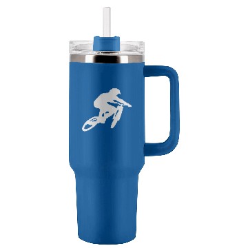 Discover Mountain Bike Bmx Team Tumblers 40 oz With Handle