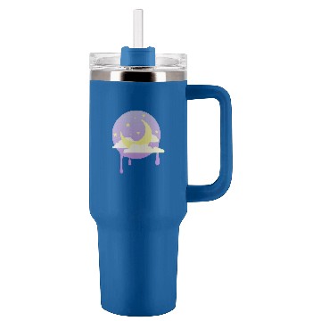 Discover Pastel Moon Kawaii Pastel Goth Tumblers 40 oz With Handle