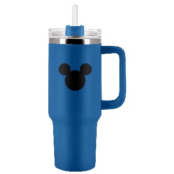 Discover Mickey Logo Embroidered Quarter Zip Tumblers 40 oz With Handle