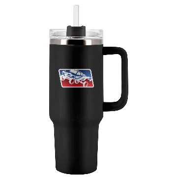 Discover Race Trophy Truck Logo Tumblers 40 Oz With Handle