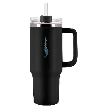 Discover Never Give a Narwhal a Library Card Tumblers 40 Oz With Handle