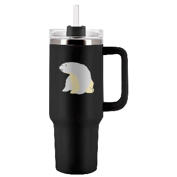 Discover Polar bear Tumblers 40 Oz With Handle