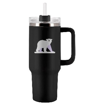 Discover Polar bear Tumblers 40 Oz With Handle