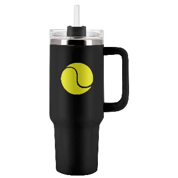 Discover tennis ball Tumblers 40 Oz With Handle