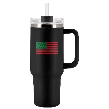 Discover African American Flag Tumblers 40 Oz With Handle