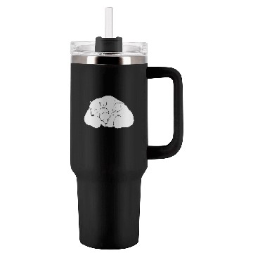 Discover Polar Bear w. Cubs Twins Tumblers 40 Oz With Handle