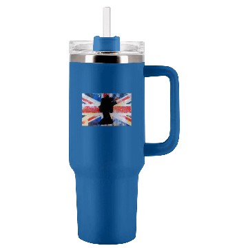 Discover God Save The Queen Tumblers 40 oz With Handle