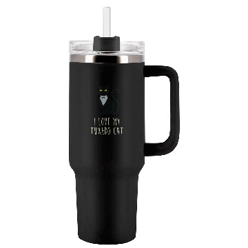Discover I Love My Tuxedo Cat Tumblers 40 Oz With Handle