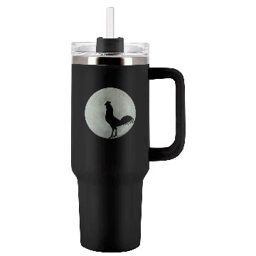 Discover Chicken Full Moon Tumblers 40 Oz With Handle