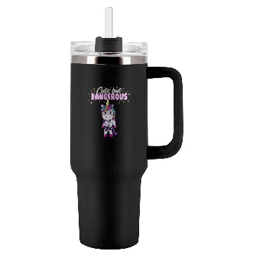 Discover Cute But Dangerous Unicorn Jiu Jitsu MMA Tumblers 40 Oz With Handle