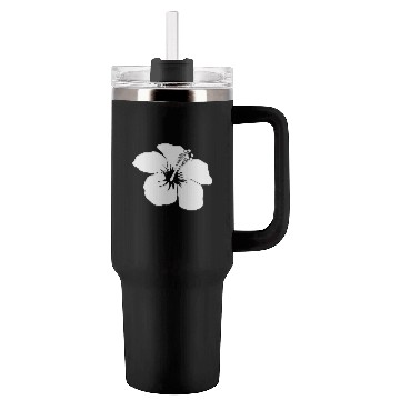 Discover Classic Hawaii Hibiscus Flower Tumblers 40 Oz With Handle