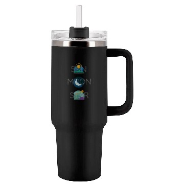 Discover sun moon and star Tumblers 40 Oz With Handle