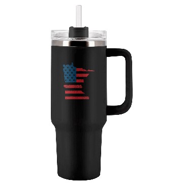 Discover Minnesota Vintage American Flag USA Patriotic Tumblers 40 Oz With Handle