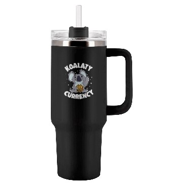 Discover Koalaty Currency Funny Bitcoin Koala Quote BTC Tumblers 40 Oz With Handle