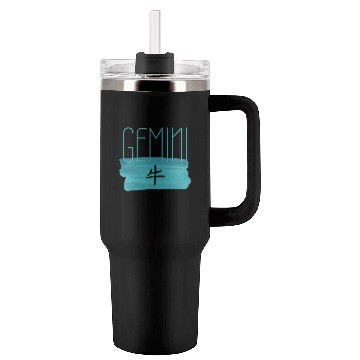 Discover GEMINI OX AESTHETIC ZODIAC Tumblers 40 Oz With Handle