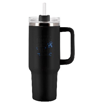 Discover In This Family No One Fights Alone Colon Cancer Tumblers 40 Oz With Handle