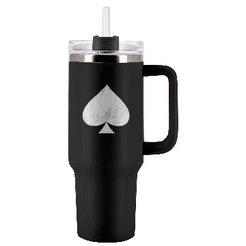 Discover Marble Ace of Spades Tumblers 40 Oz With Handle