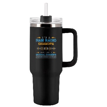 Discover Amateur Radio Ham Radio Operator Tumblers 40 Oz With Handle