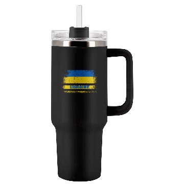 Discover Ukraine vintage flag Tumblers 40 Oz With Handle