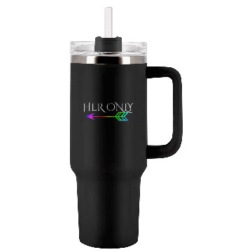 Discover Cute Gay Couple Lesbian Valentines Day T Her Only Tumblers 40 Oz With Handle