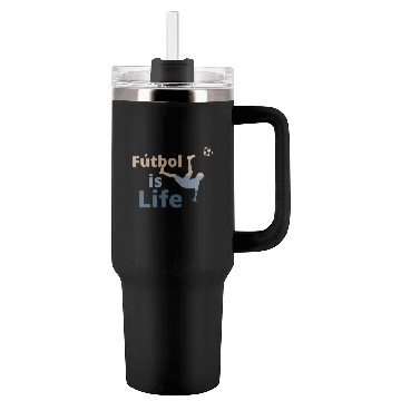 Discover Football is life Tumblers 40 Oz With Handle