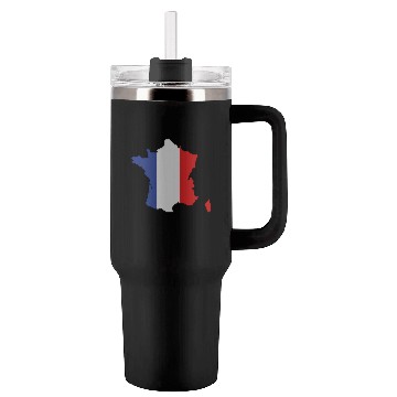 Discover France Tumblers 40 Oz With Handle