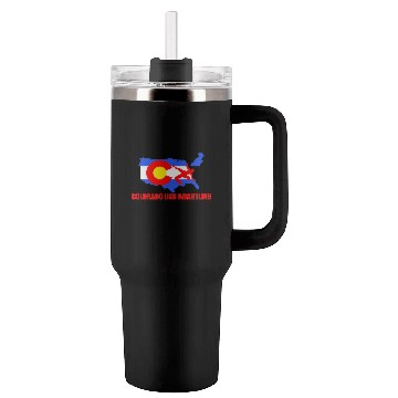 Discover Team USA Wrestling Colorado Division Tumblers 40 Oz With Handle