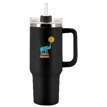Discover Elephant Show Animal Trainer Gift Tumblers 40 Oz With Handle