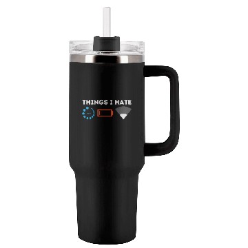 Discover Things I Hate Gamer Computer Science Programmer & Tumblers 40 Oz With Handle