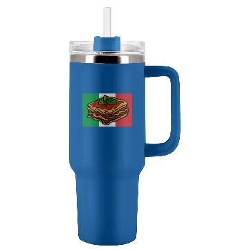 Discover Italian Flag Lasagna Tumblers 40 oz With Handle