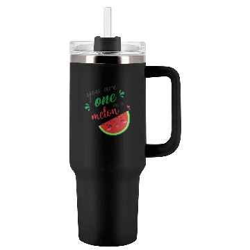 Discover you are one in a melon- cute watermelon Tumblers 40 Oz With Handle