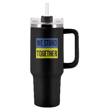 Discover Ukraine We Stand Together Tumblers 40 Oz With Handle