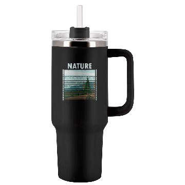 Discover vintage nature forest hiking Tumblers 40 Oz With Handle