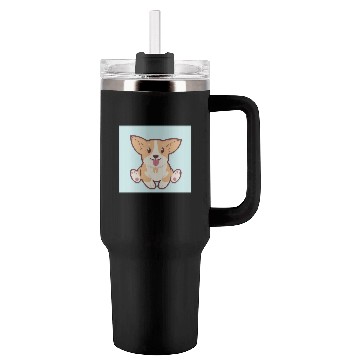 Discover Corgi 1 Tumblers 40 Oz With Handle
