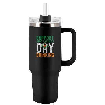 Discover Support Saint Patrick's Day Drinking Tumblers 40 Oz With Handle