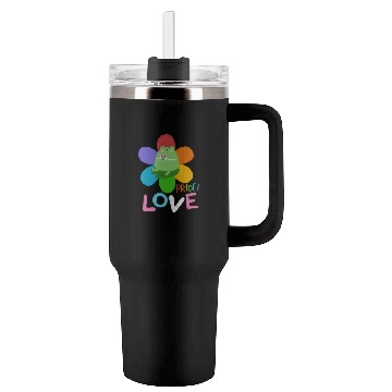 Discover cute frog pride colors Tumblers 40 Oz With Handle